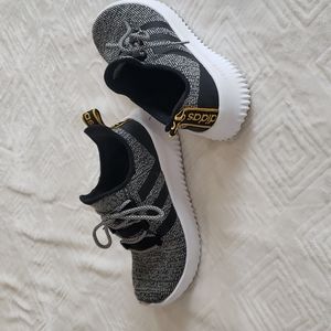 Boys Adidas Black & White Shoes